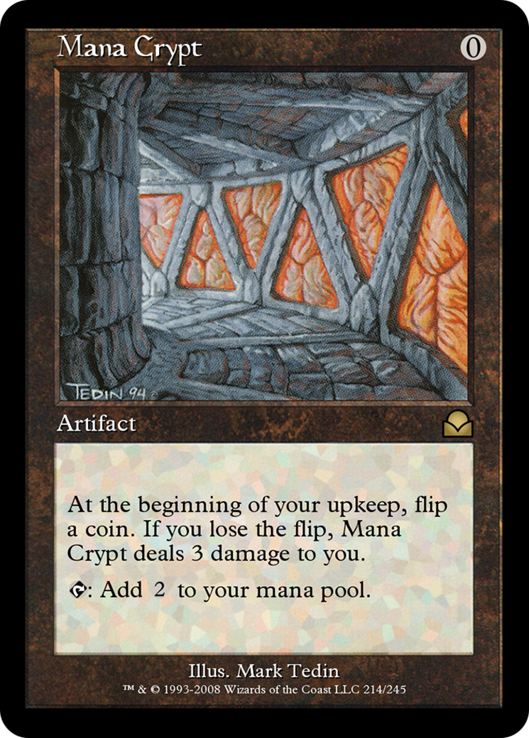 Mana Crypt  [Masters Edition II] Foil