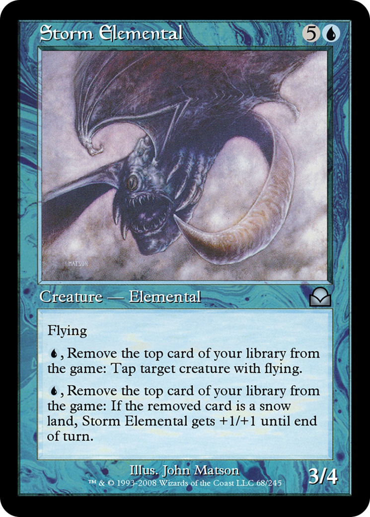 Storm Elemental  [Masters Edition II] Foil