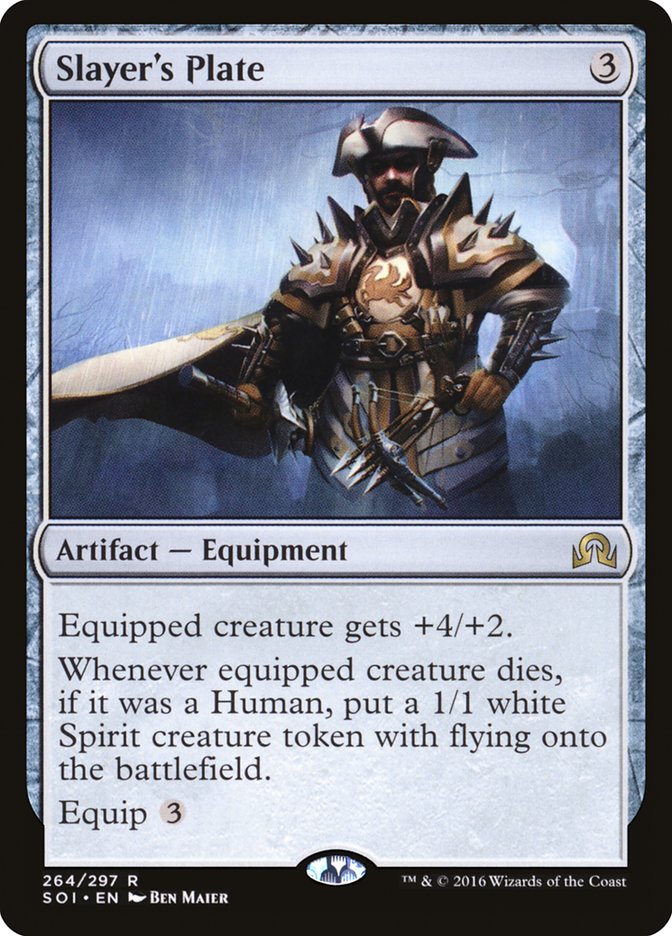 Slayer's Plate [Shadows over Innistrad] Foil