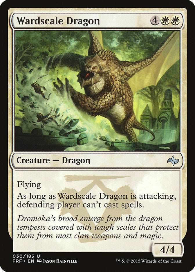 Wardscale Dragon [Fate Reforged] Foil