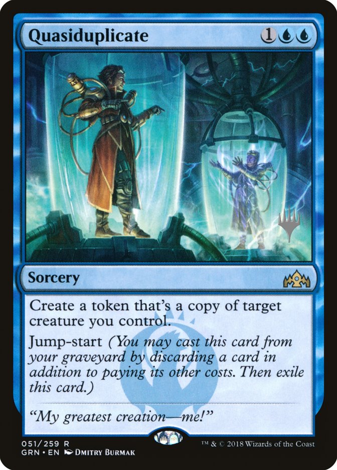 Quasiduplicate (Promo Pack) [Guilds of Ravnica Promos] Foil