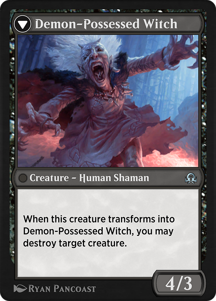Kindly Stranger // Demon-Possessed Witch  [Shadows over Innistrad Remastered]