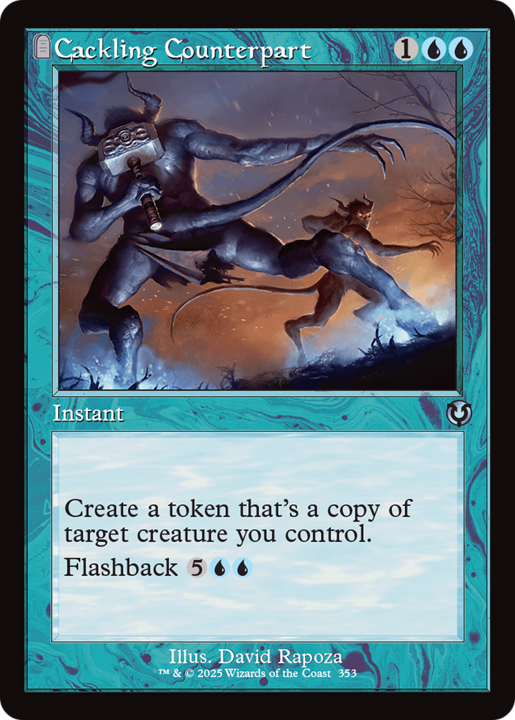 Cackling Counterpart (Retro Frame) [Innistrad Remastered] Foil
