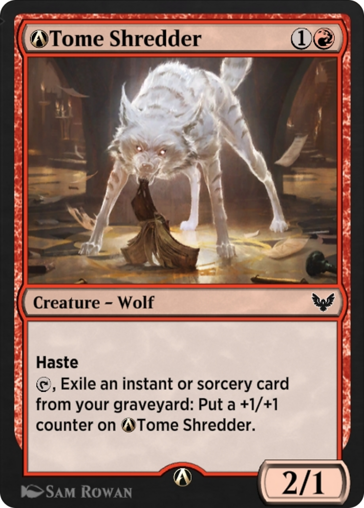 A-Tome Shredder  [Strixhaven: School of Mages]