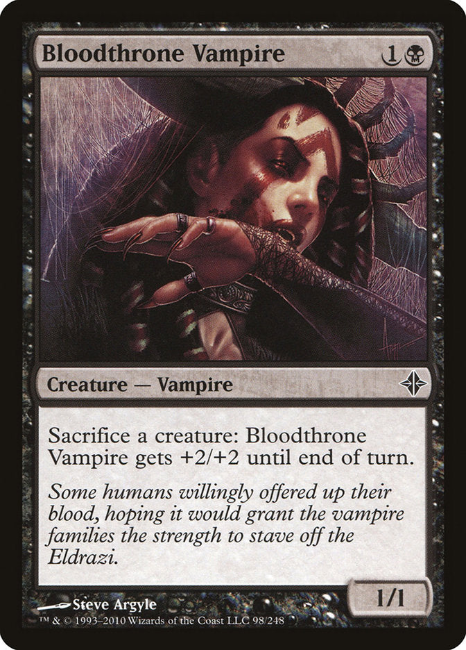 Bloodthrone Vampire [Rise of the Eldrazi] Foil