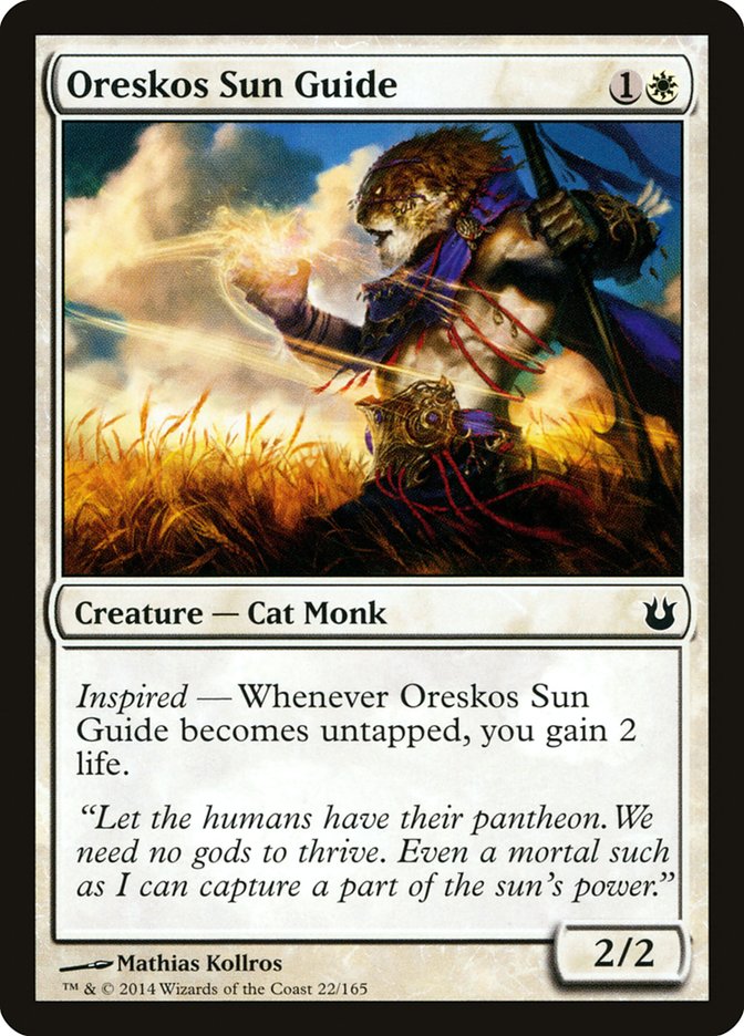 Oreskos Sun Guide [Born of the Gods] Foil
