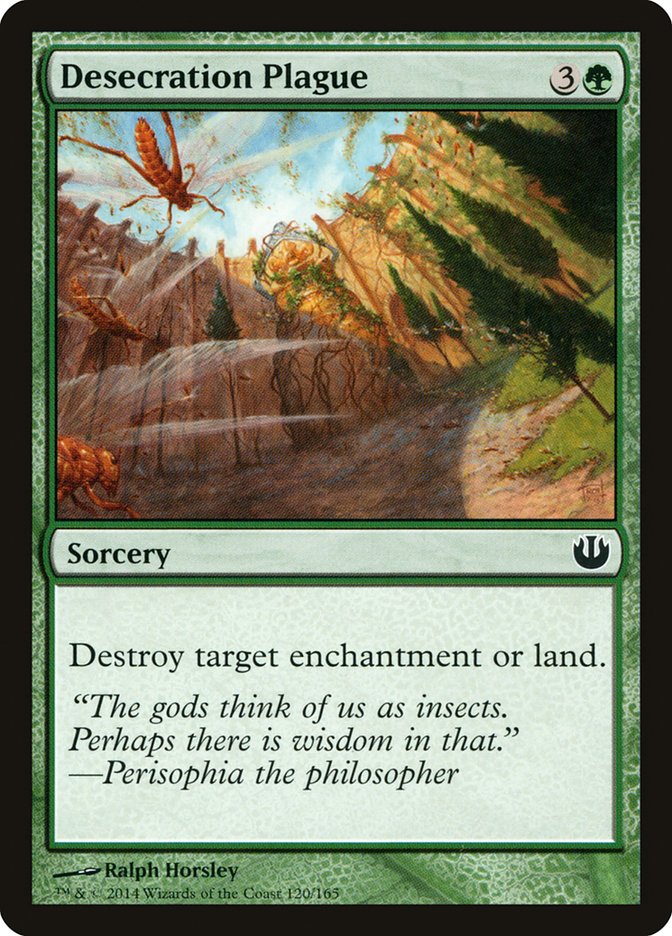 Desecration Plague [Journey into Nyx] Foil