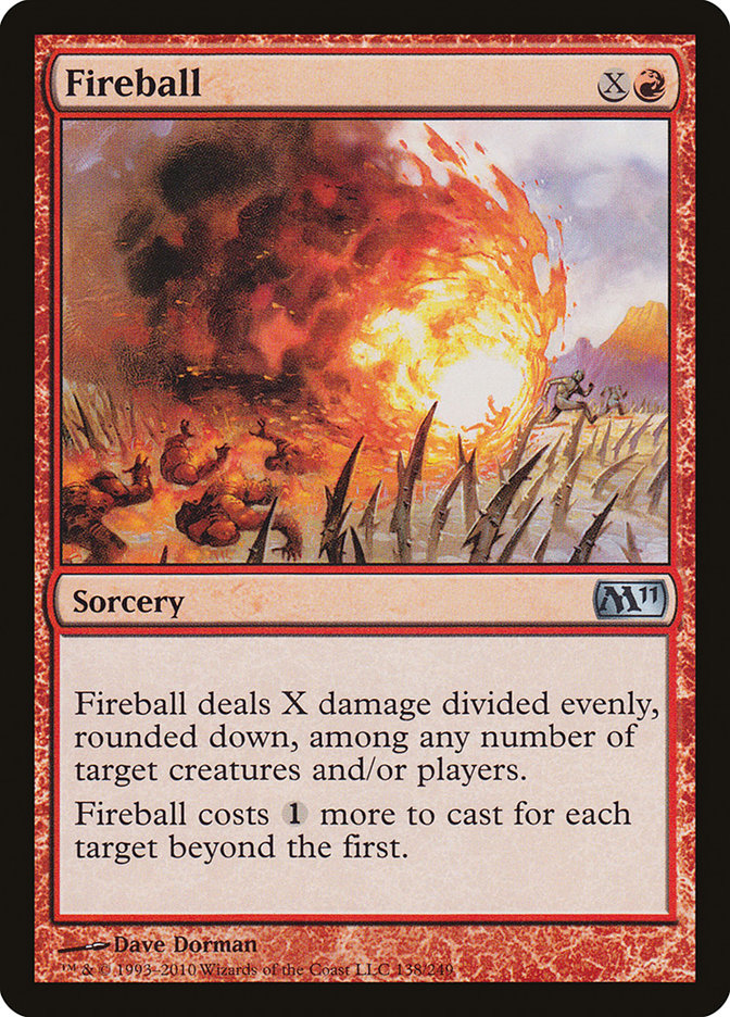 Fireball [Magic 2011] Foil
