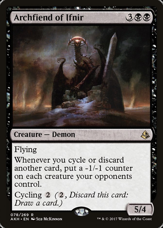 Archfiend of Ifnir [Amonkhet] Foil