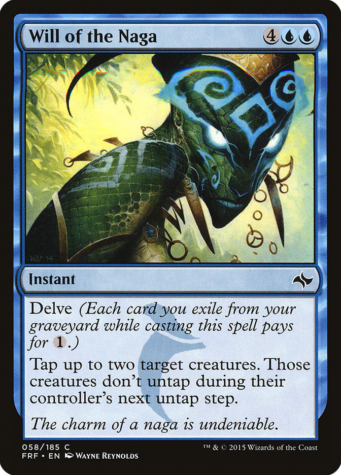 Will of the Naga [Fate Reforged] Foil