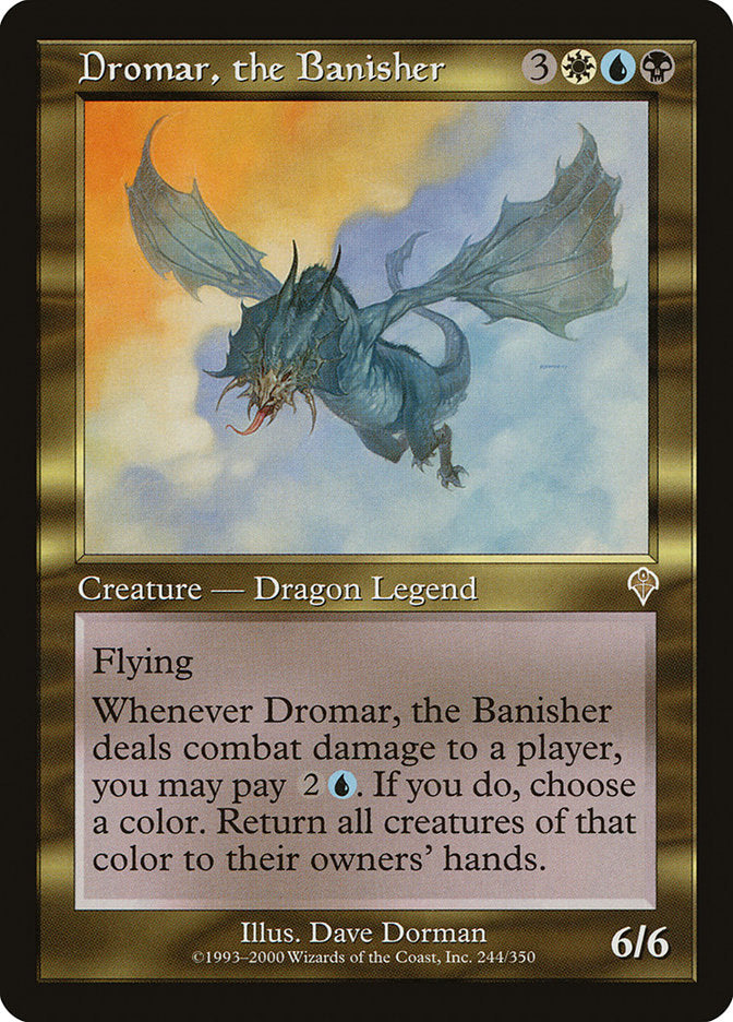 Dromar, the Banisher [Invasion] Foil