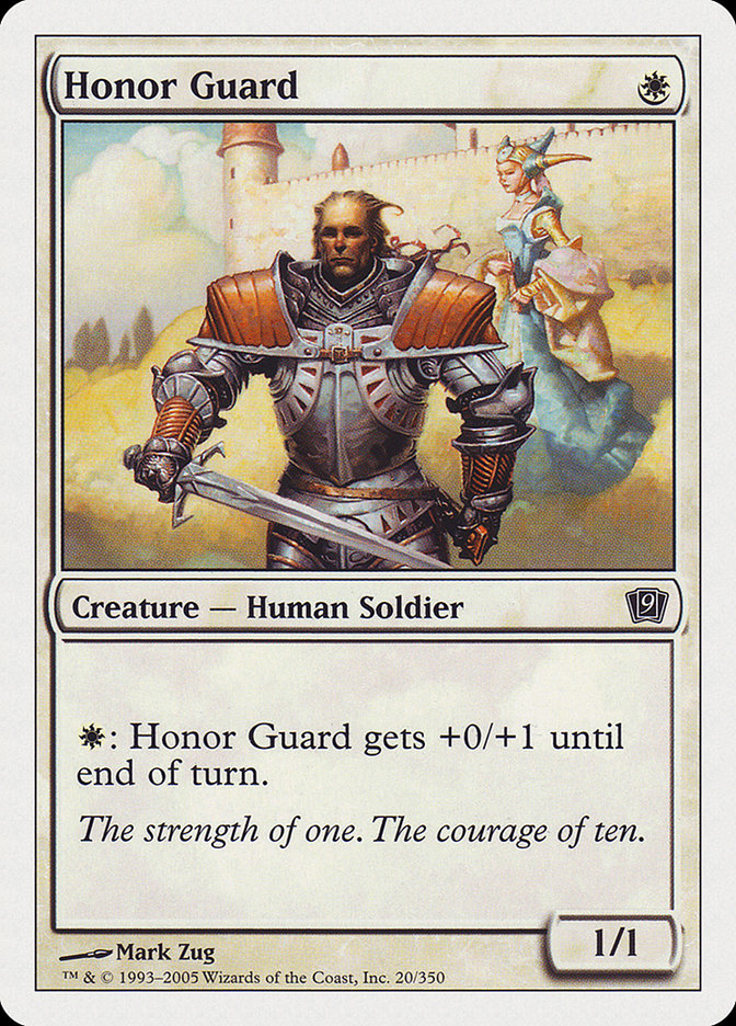 Honor Guard [Ninth Edition] Foil