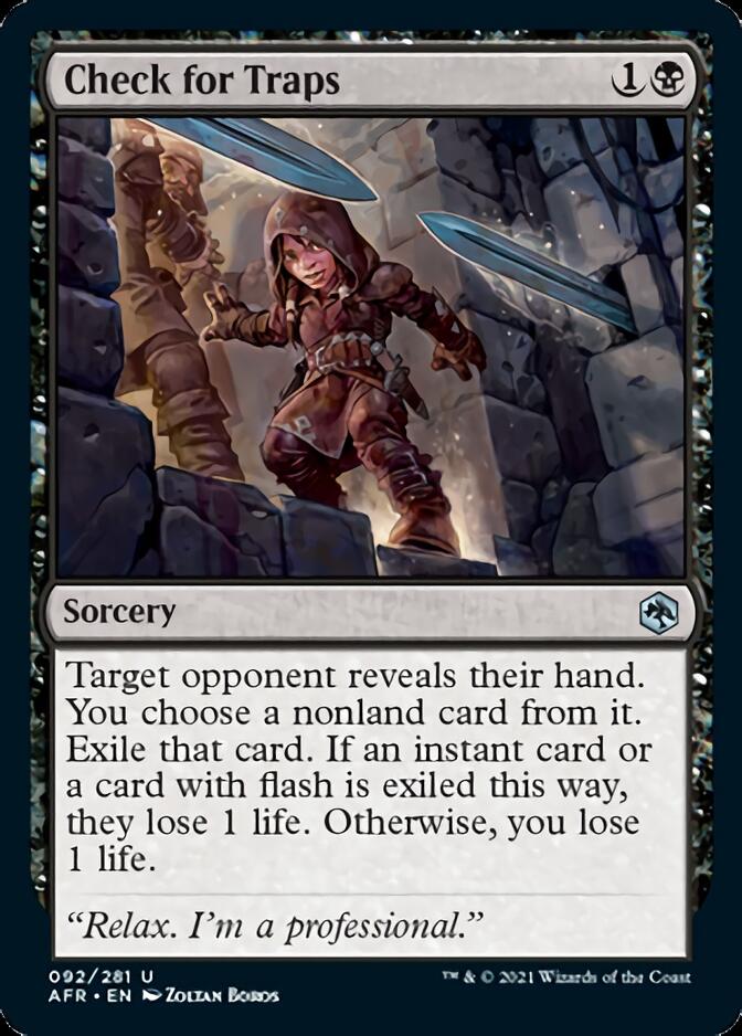 Check for Traps [Dungeons & Dragons: Adventures in the Forgotten Realms] Foil