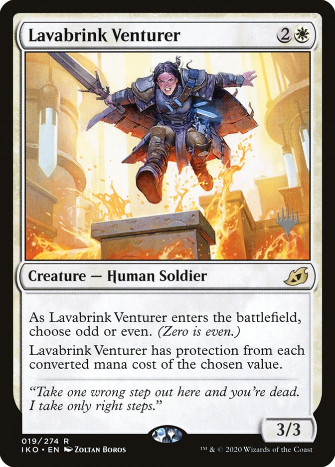 Lavabrink Venturer (Promo Pack) [Ikoria: Lair of Behemoths Promos] Foil