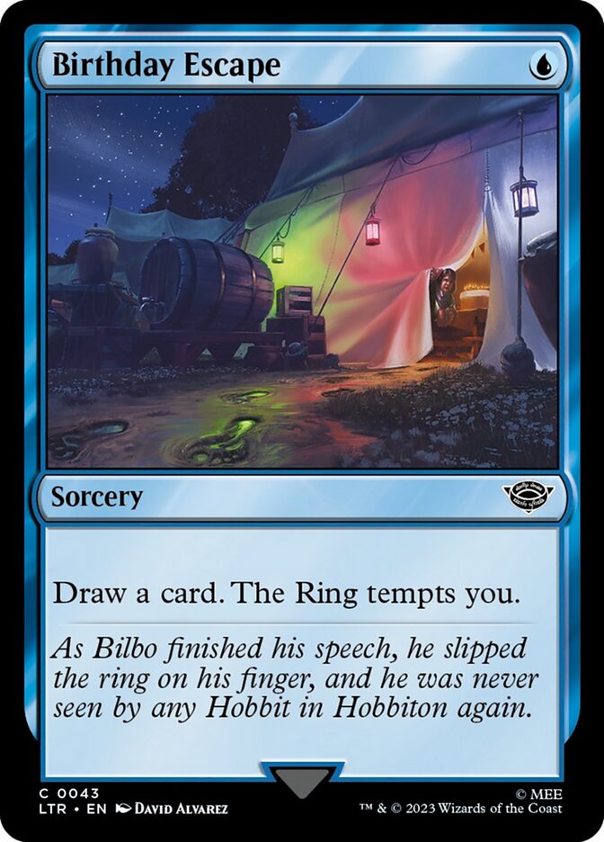 Birthday Escape [The Lord of the Rings: Tales of Middle-Earth] Foil