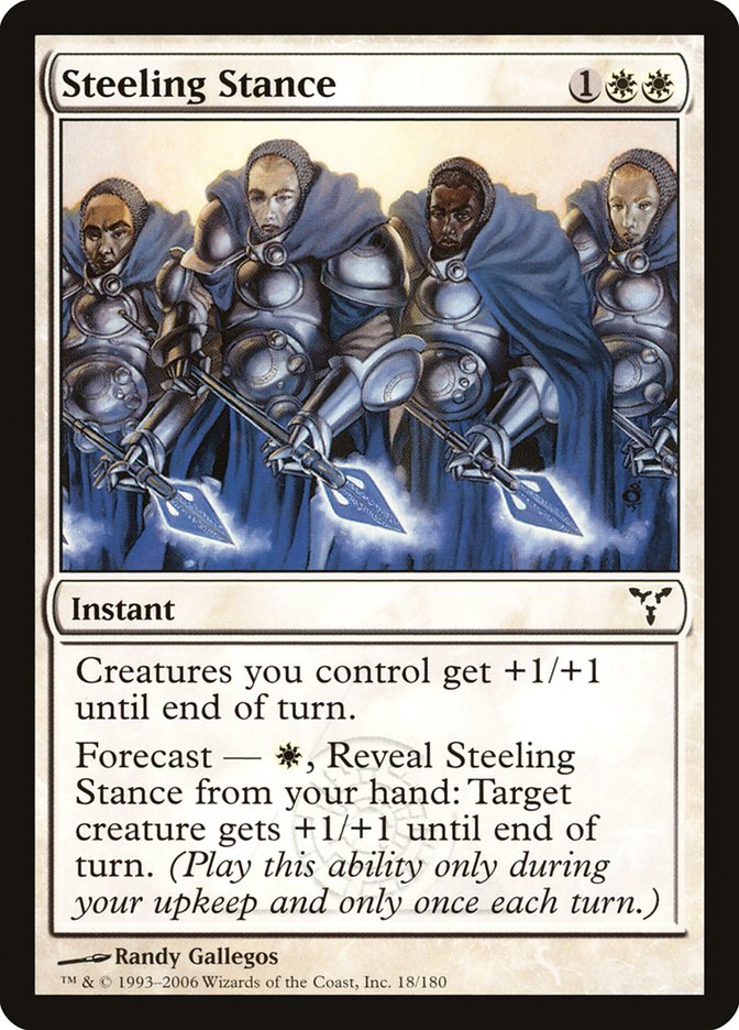 Steeling Stance [Dissension] Foil