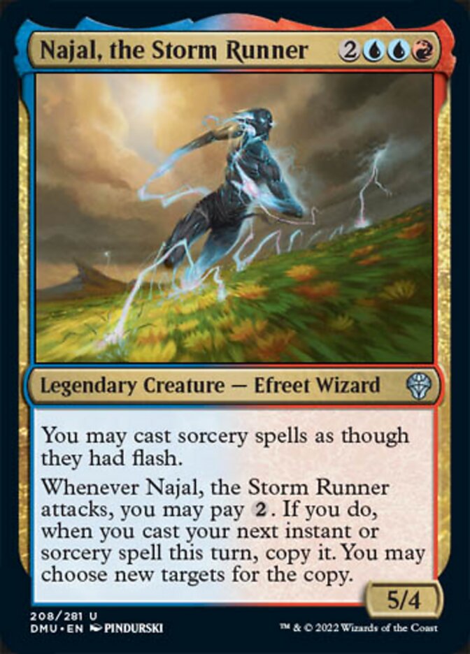 Najal, the Storm Runner [Dominaria United] Foil