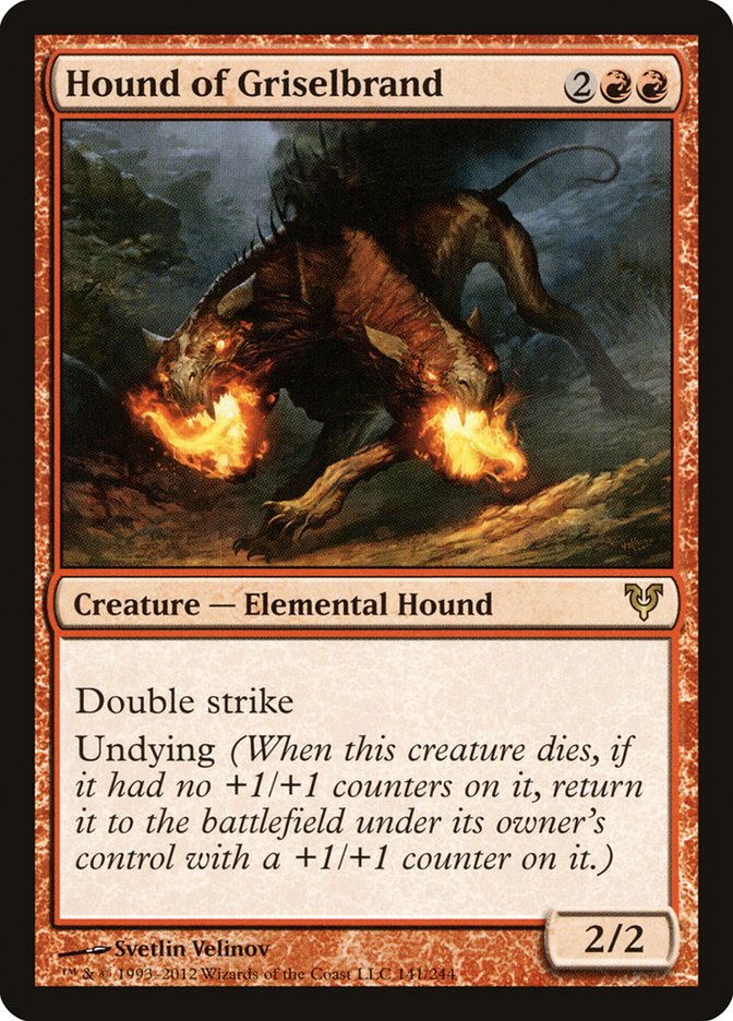 Hound of Griselbrand [Avacyn Restored] Foil