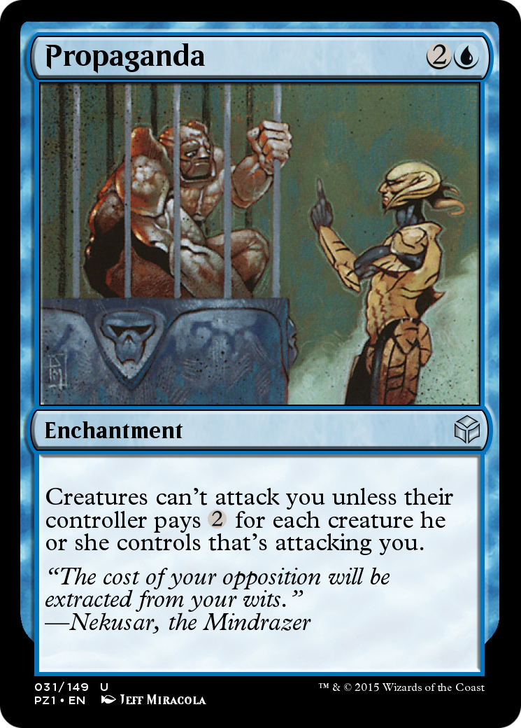 Propaganda  [Legendary Cube Prize Pack] Foil
