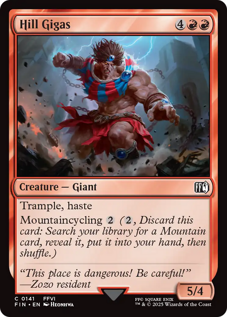 Hill Gigas [FINAL FANTASY] Foil