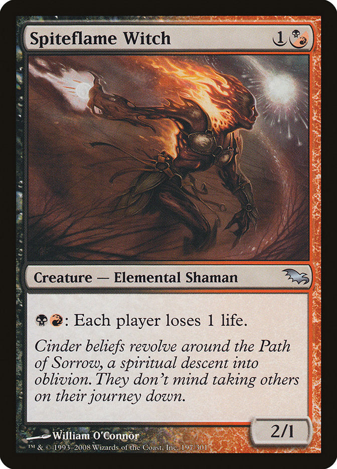 Spiteflame Witch [Shadowmoor] Foil