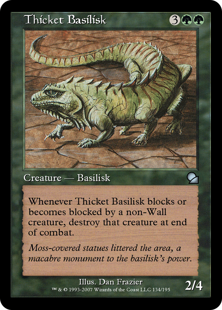 Thicket Basilisk  [Masters Edition] Foil