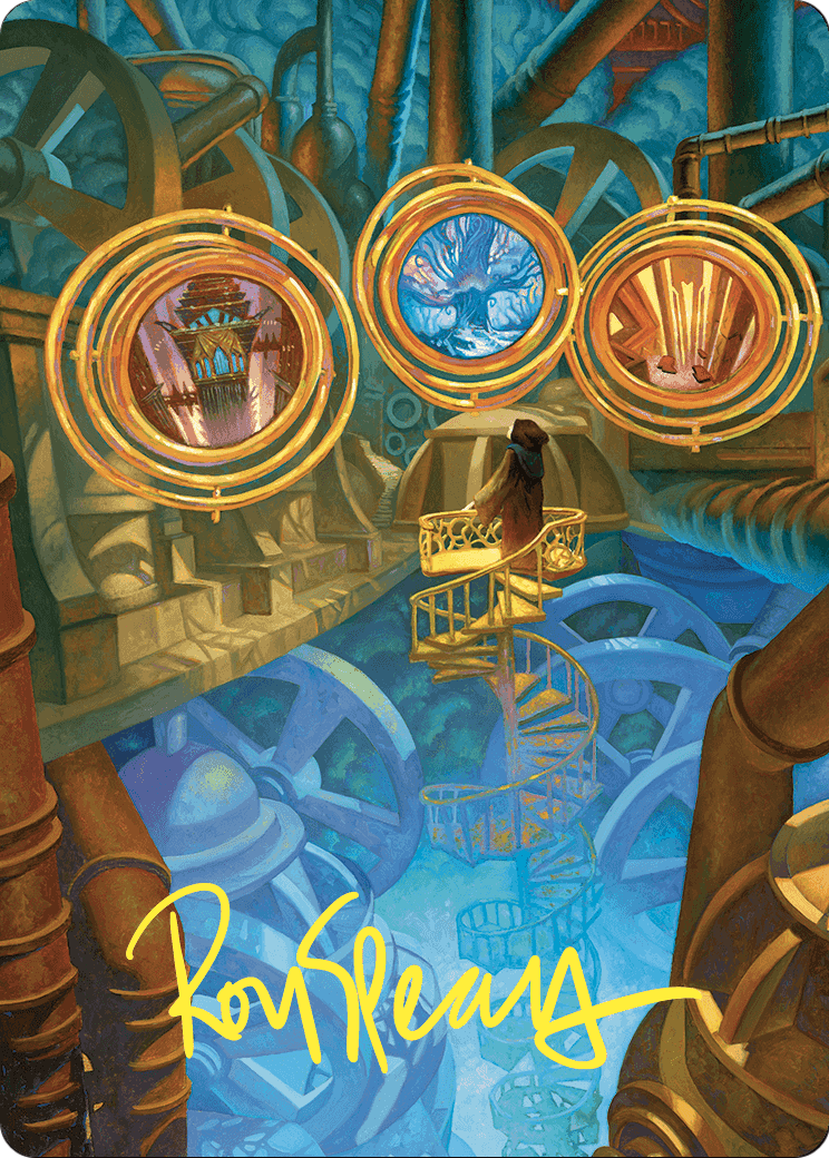 Extraplanar Lens // Extraplanar Lens  [Commander Masters Art Series] (Borderless) Foil