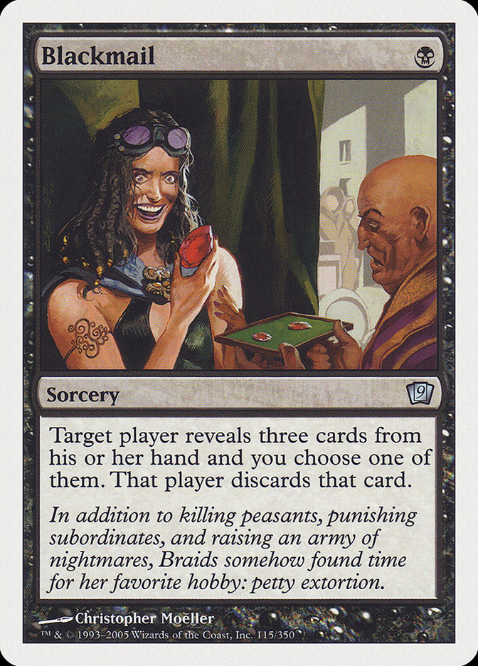 Blackmail [Ninth Edition] Foil