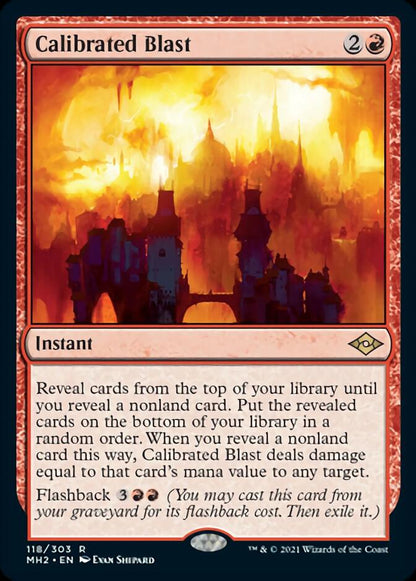 Calibrated Blast [Modern Horizons 2] Foil