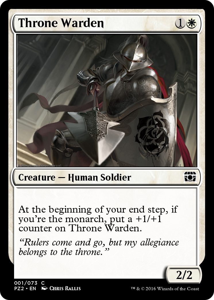 Throne Warden  [Treasure Chest] Foil
