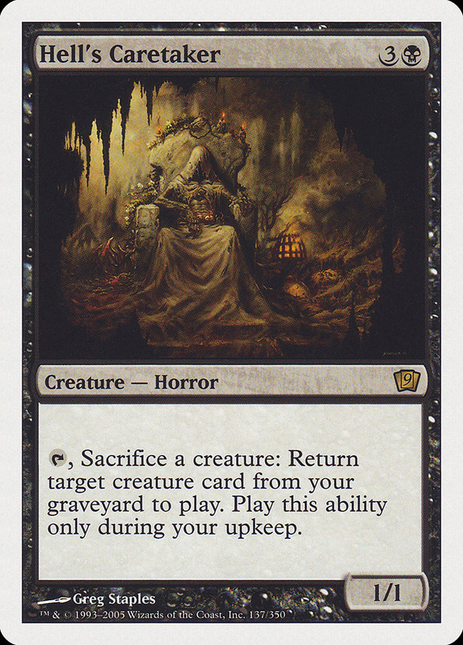 Hell's Caretaker [Ninth Edition] Foil