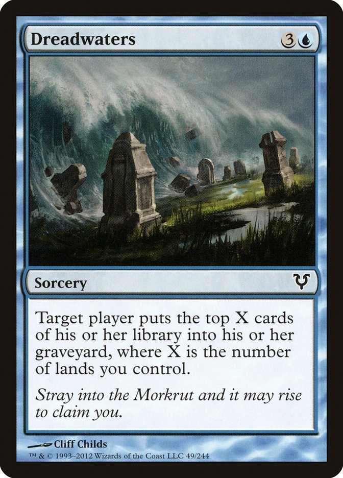 Dreadwaters [Avacyn Restored] Foil