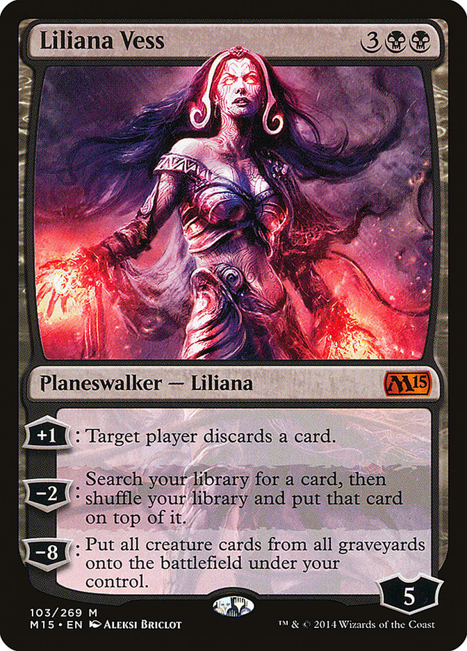Liliana Vess [Magic 2015] Foil