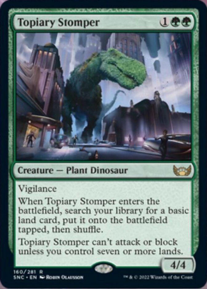 Topiary Stomper [Streets of New Capenna] Foil