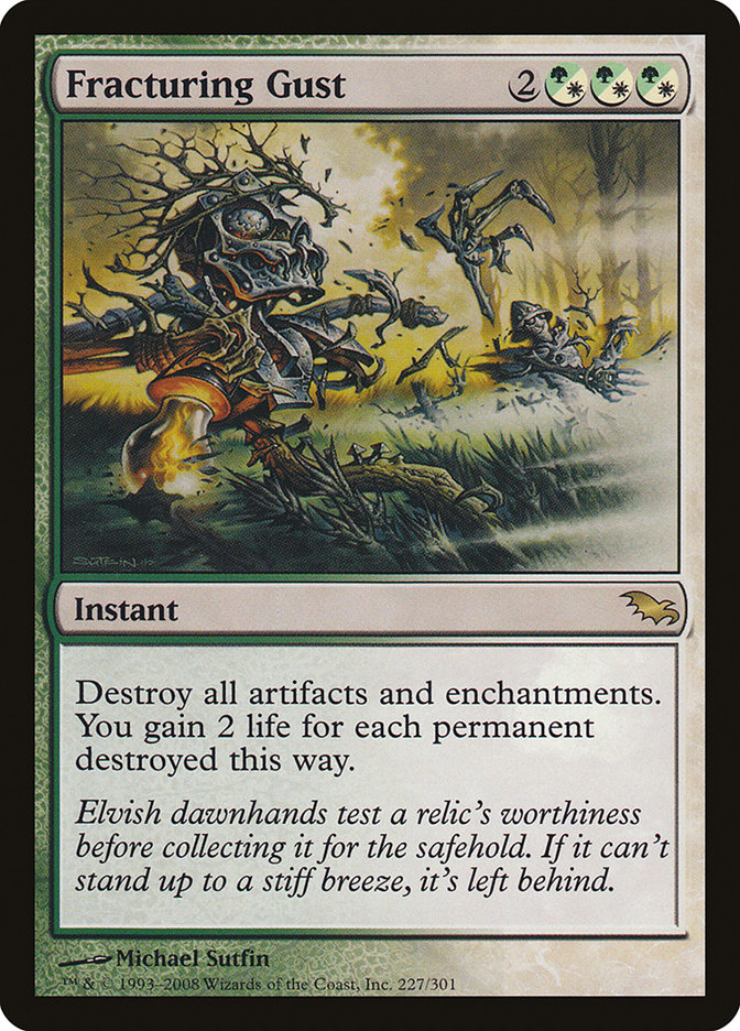 Fracturing Gust [Shadowmoor] Foil