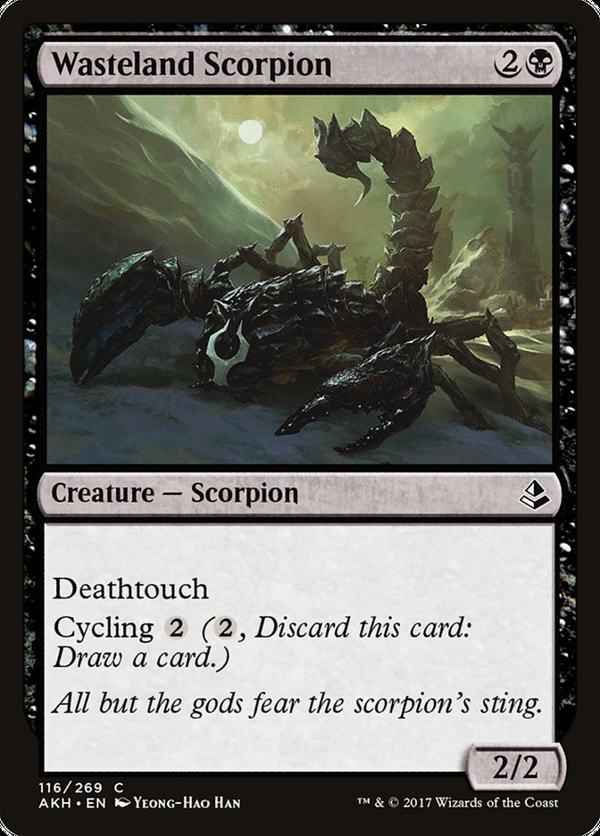 Wasteland Scorpion [Amonkhet] Foil