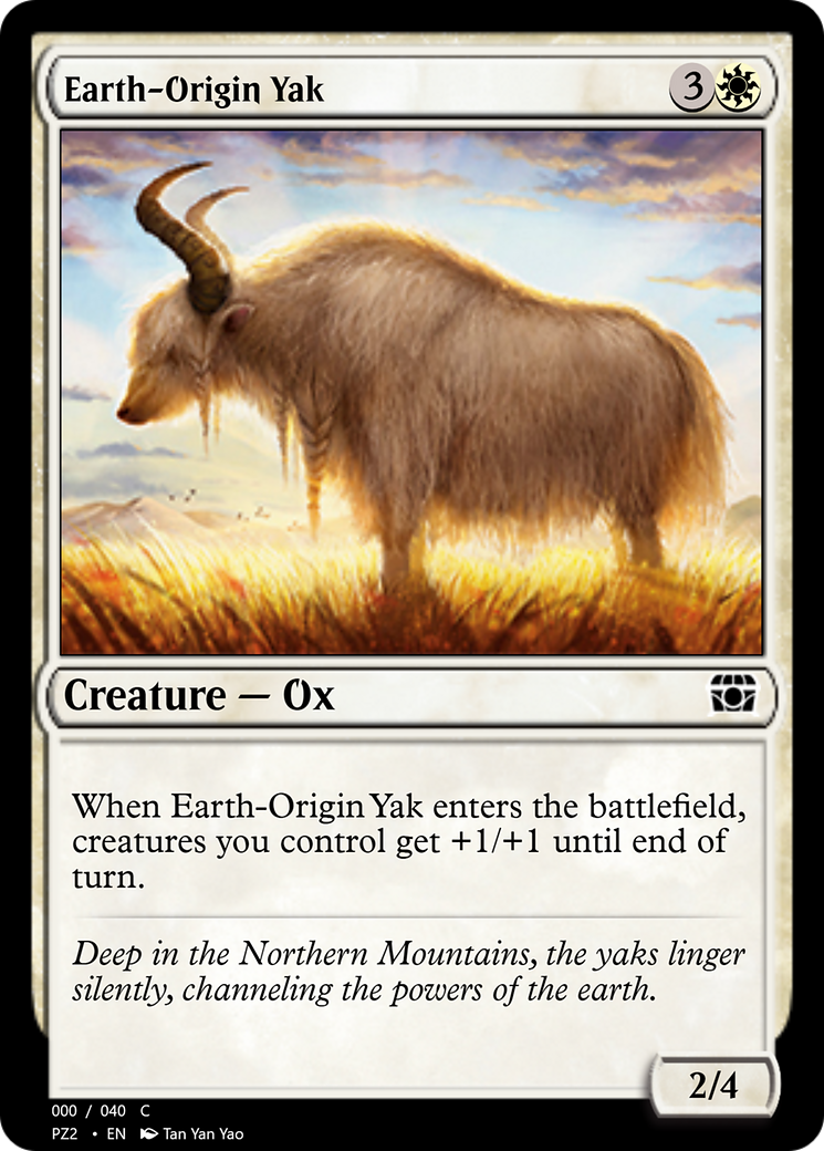 Earth-Origin Yak  [Treasure Chest] Foil