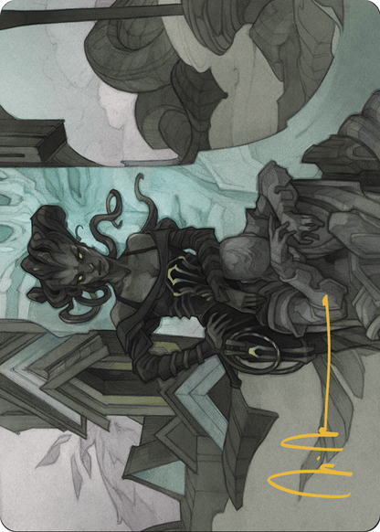 Vraska Joins Up // Vraska Joins Up  [Outlaws of Thunder Junction Art Series] (Borderless)