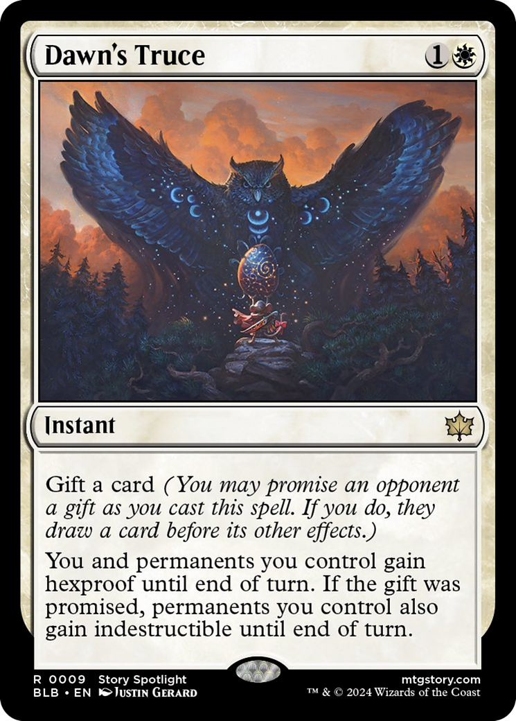 Dawn's Truce [Bloomburrow] Foil