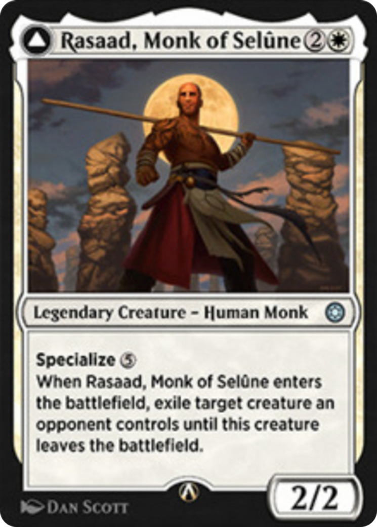 Rasaad, Monk of Selûne  [Alchemy Horizons: Baldur's Gate]