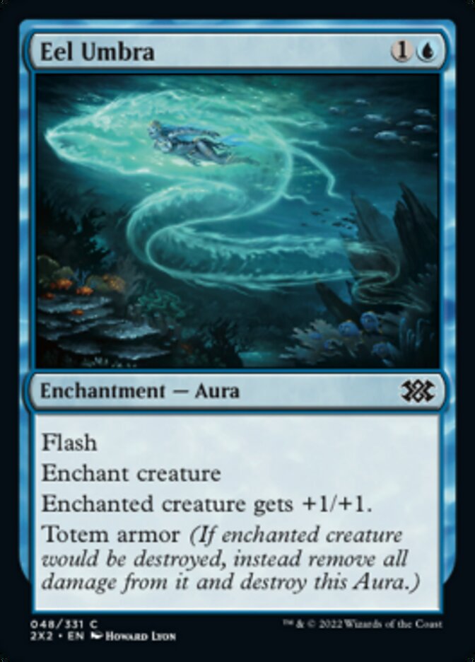 Eel Umbra [Double Masters 2022] Foil