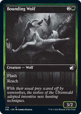 Bounding Wolf [Innistrad: Double Feature] Foil