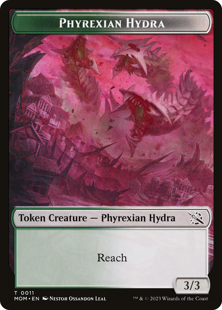 Phyrexian Hydra  [March of the Machine Tokens] Foil