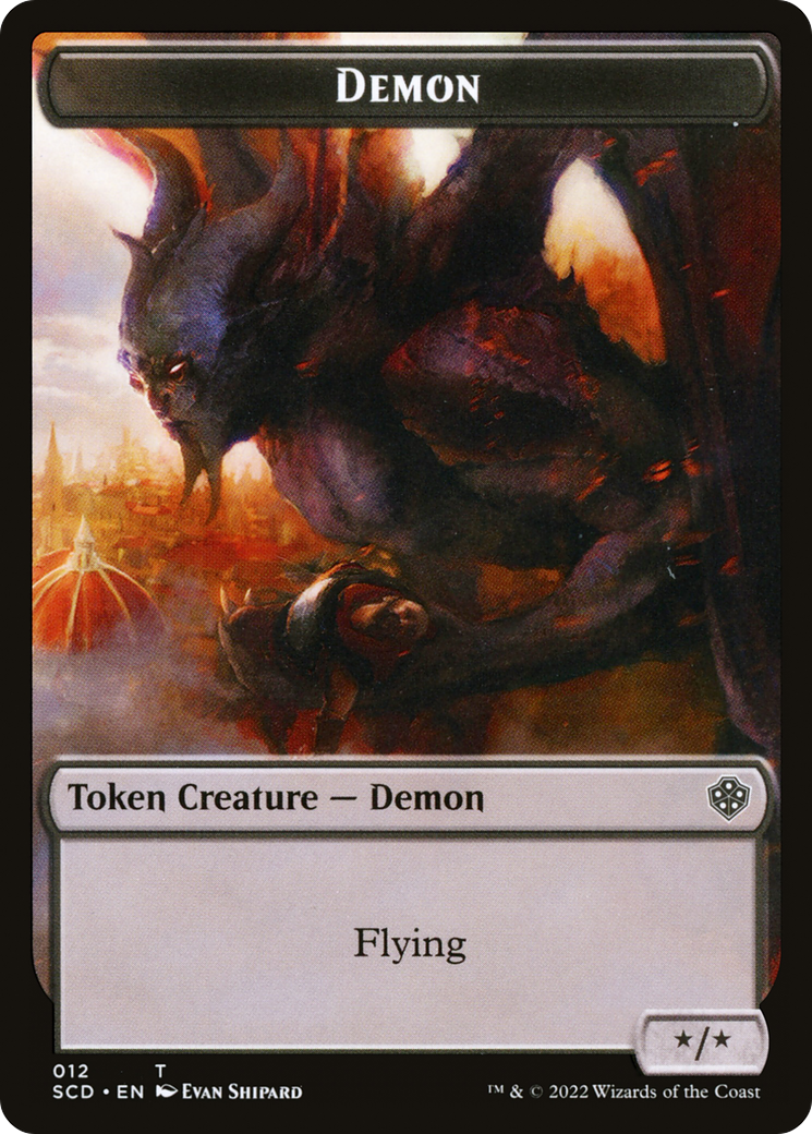Demon  [Starter Commander Deck Tokens]