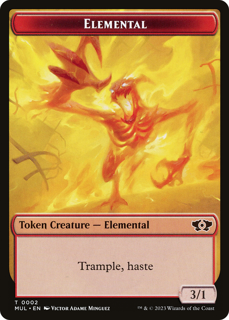 Elemental  [Multiverse Legends Tokens]