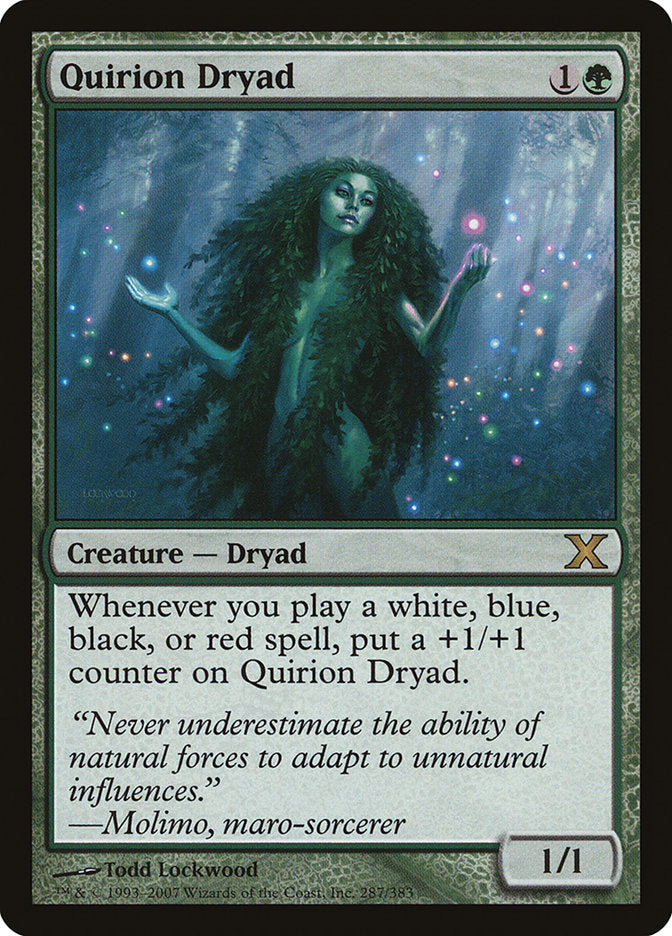 Quirion Dryad [Tenth Edition] Foil