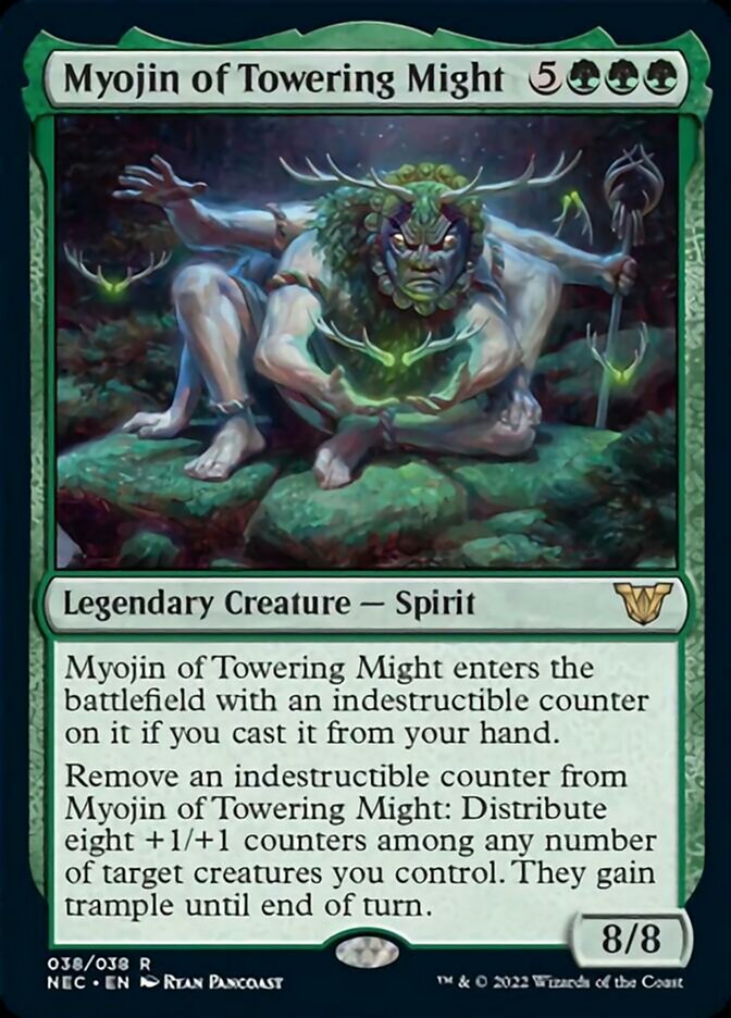 Myojin of Towering Might [Kamigawa: Neon Dynasty Commander] Foil