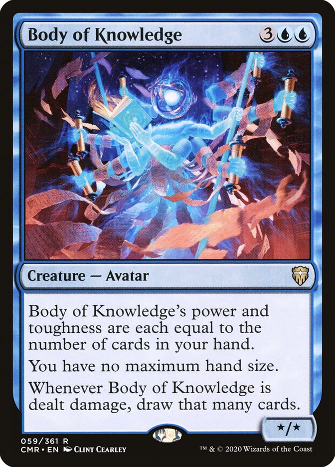 Body of Knowledge [Commander Legends] Foil