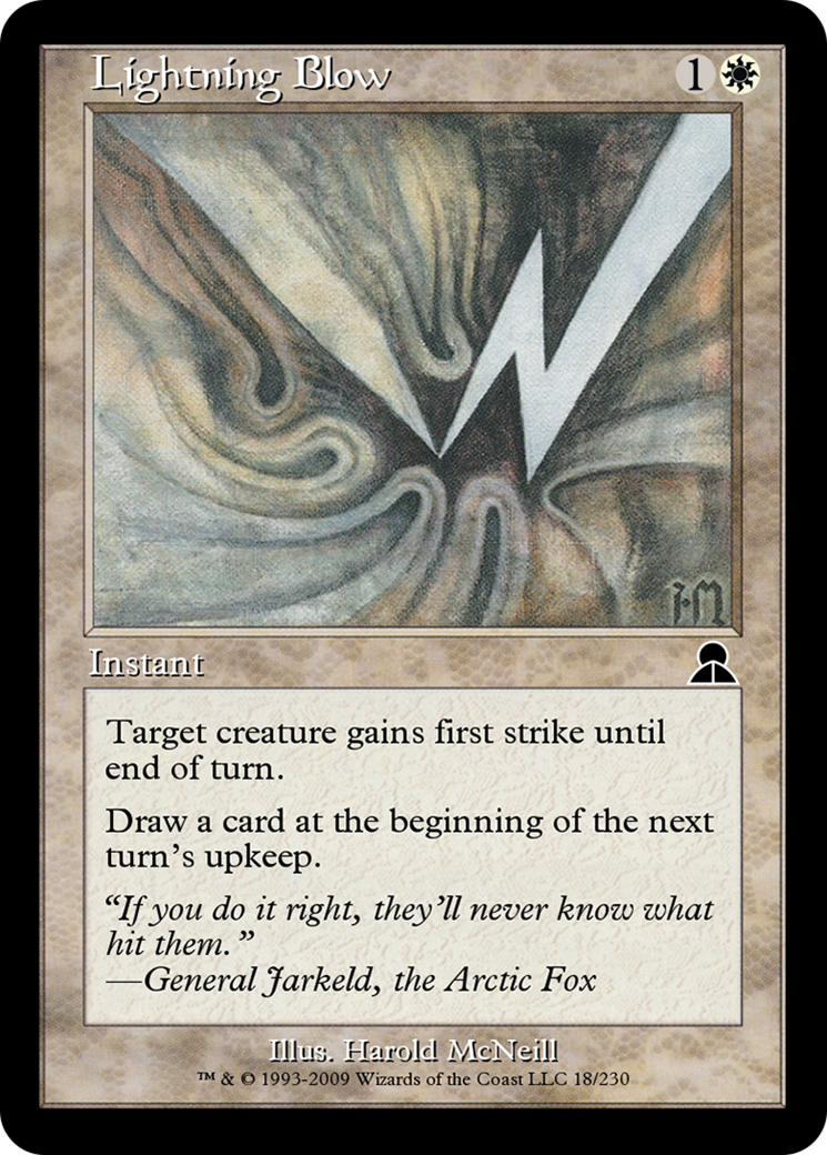 Lightning Blow  [Masters Edition III] Foil