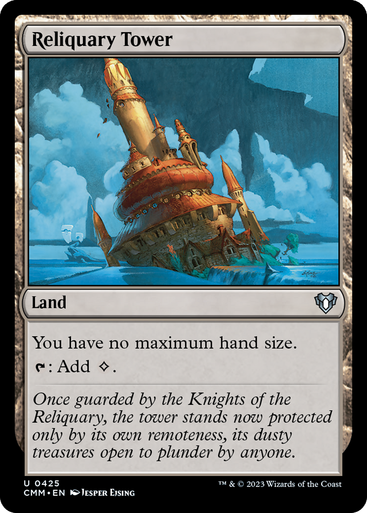 Reliquary Tower [Commander Masters] Foil